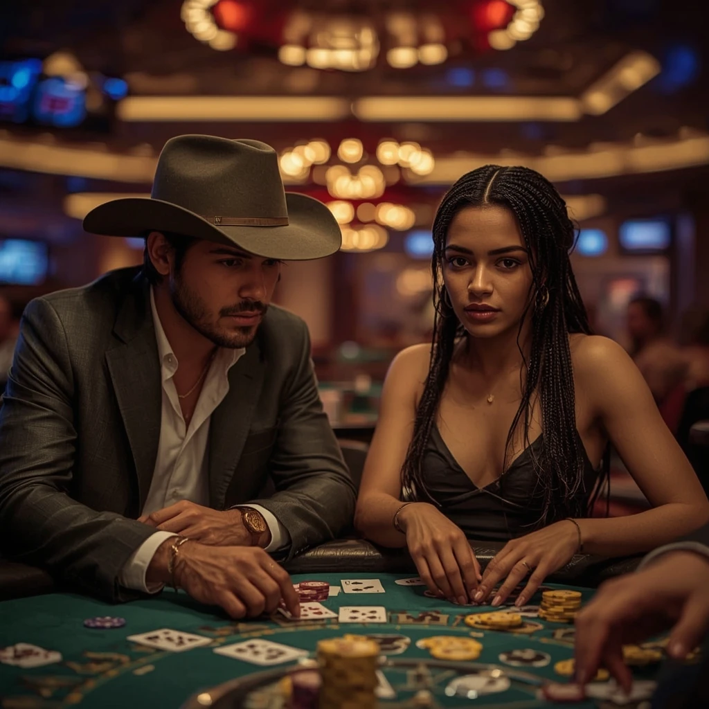 photo de deux joueurs de poker SlotsHammer Casino