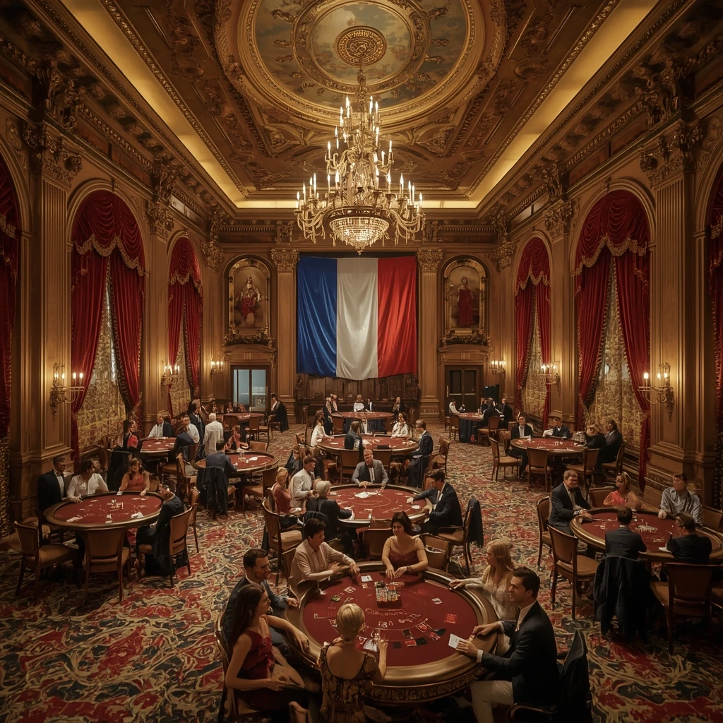 Le casino et le drapeau français SlotsHammer Casino